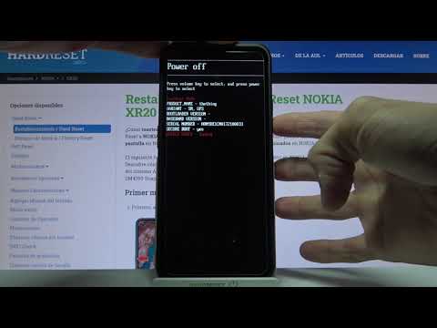Cómo acceder al modo Fastboot en NOKIA XR20 - poner el Fastboot mode