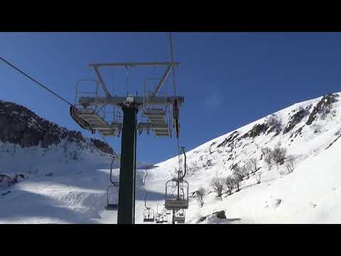 Full ascent of the Leitner "Mondolè - Colla Bauzana" chairlift - Artesina (CN) / Sessellift / チェアリフト