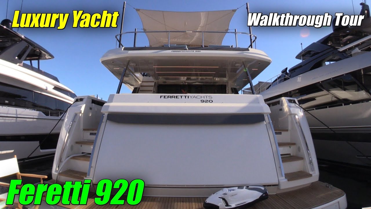 2023 Feretti 920 - Yacht Tour