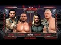 WWE 2K15 RAW : Brock Lesnar & Seth Rollins vs ...