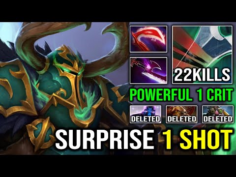 WTF 1 Hit King Desolator Wraith King OP Crit with Invisible Silver Edge Surprise 1 Shot Dota 2