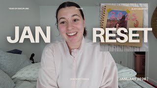 January 2026 Reset || New Year Goal Setting