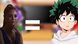 Class 1A reacts to deku's past as Maddy Perez From euphoria Part 1/2