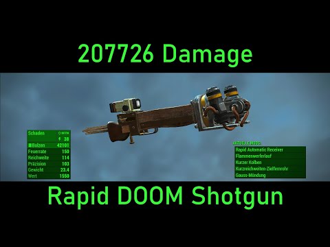 Fallout 4: Quiet Rapid Deadeye Shotgun - or whatever you want to call that monstrosity...
