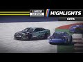 Bubba Wallace bumps Kyle Larson entering Turn 12 at COTA