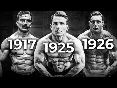 The Most Jacked Men Before Steroids Existed
