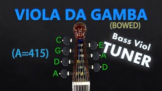 Download lagu Bass VIOLA da GAMBA Tuning - (BOWED) Tuner (A=415) mp3 Download lagu Bass VIOLA da GAMBA Tuning - (BOWED) Tuner (A=415) mp3