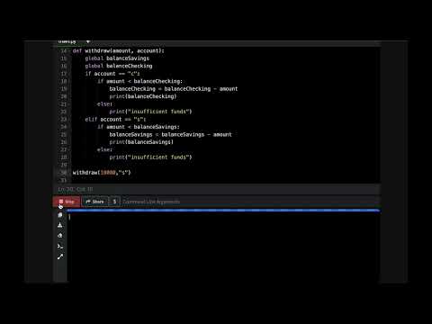 Python Coding Demo How To Create A Simple Atm App Using Python