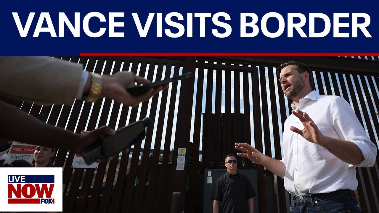 VP Vance Delivers Remarks at U.S.-Mexico Border  | LiveNOW from FOX