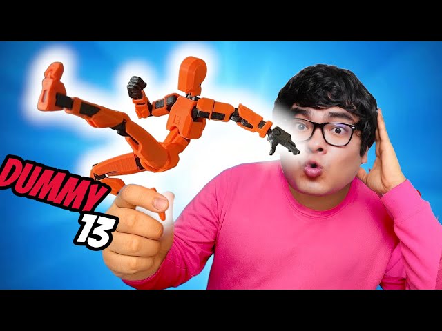 Vídeo relacionado con KEQAR 1 Figura de Acción 3D Impresa con 13 Articulaciones, 4 Armas y 3 Manos, Regalo Ideal para Amigos