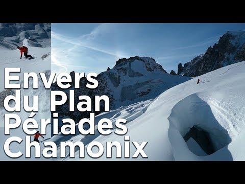 Petit Envers du Plan Glacier des Périades ski de randonnée montagne Aiguille du Midi Montenvers