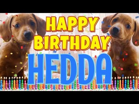 Happy Birthday Hedda! ( Funny Talking Dogs ) What Is Free On My Birthday