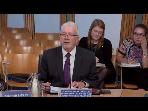 Delegated Powers and Law Reform Committee - 11 September 2018