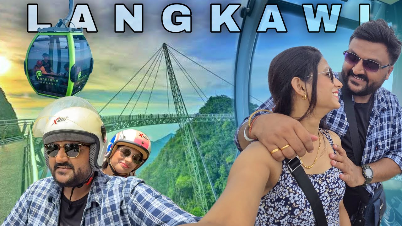 Join tourists exploring Langkawi and visiting the stunning Sky Bridge!