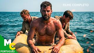 Sozinhos no mar após cair em missão de guerra | Filme Completo
