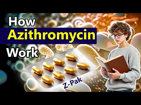 Azithromycin (Z Pak) Explained: Mechanism, Uses, Side Effects & Pharmacology for Students 🧬💊⚠️