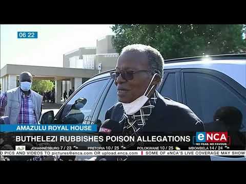 Buthelezi rubbishes poison allegations