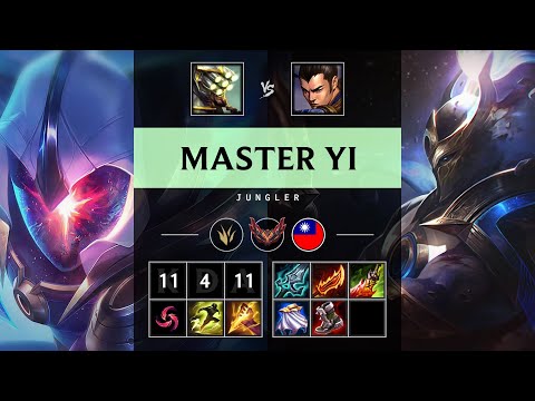 Master Yi Jungle vs Xin Zhao - TW Grandmaster Patch 25.08