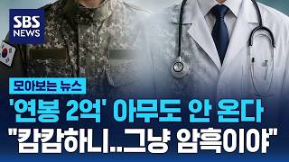 '연봉 2억' 아무도 안 온다..캄캄하니, 그냥 암흑이야 / SBS / 모아보는 뉴스