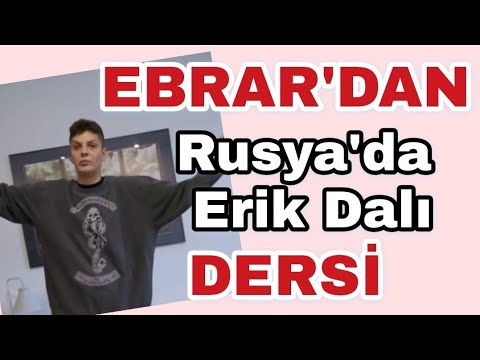 EBRAR'DAN RUSYA'DA 'ERİK DALI' DERSİ #ebrarkarakurt #fileninsultanlsrı #erikdalı #kaliningrad