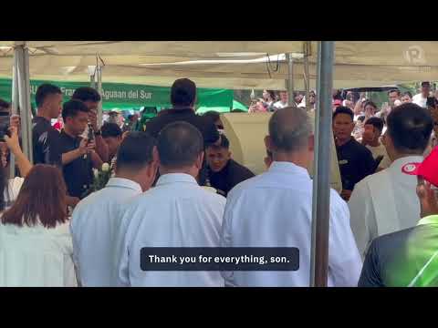 Rene Baterbonia laid to rest in Talacogon amid anguish, cries for justice