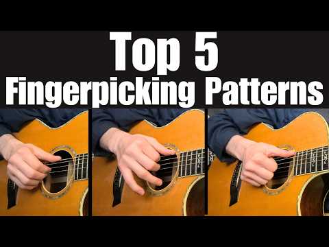 The Best Fingerpicking Patterns from beginner to advanced- Guitar lesson with a guitar teacher
