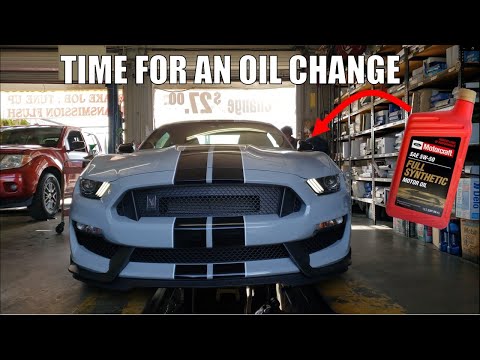 Here's A Helpful Tip For Your Shelby GT350 Oil Change
