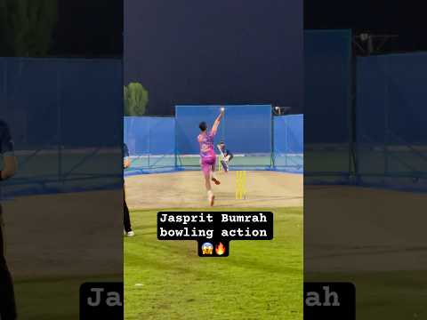 Jasprit Bumrah bowling action video😱#jaspritbumrah #bumrahbowling #fastbowler #indvsaus #ipl