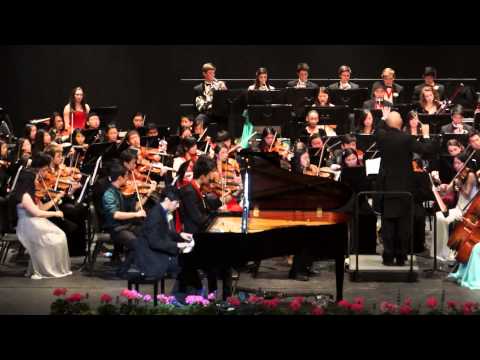 Rachmaninoff Piano Concerto No 3. in D Minor - Troy Symphony Orchestra, 5/21/15