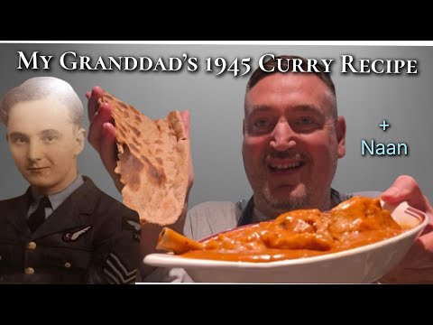 I Recreated My Granddadโs 1940s British Curry & Naan โ Just Like He Made It