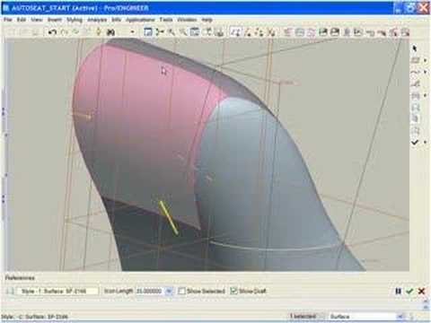 ProEngineer ISDX Surfacing in Wildfire 3.0