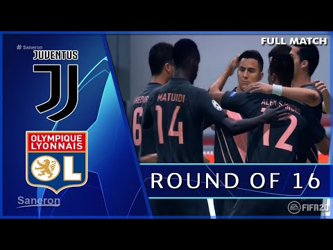 JUVENTUS VS LYON - Champions League 2019/20 Round of 16 - 2nd Leg | FIFA 20 Predicts