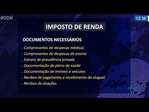 Contribuintes têm até 31 de Maio para concluir a declaração de imposto de renda 12 05 2021