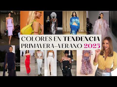 COLORS IN TREND SPRING SUMMER 2025