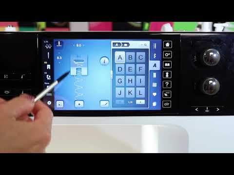 BERNINA 790 23 Stichauswahl