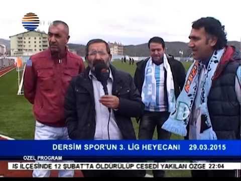 ÖZEL PROGRAM DERSİM SPOR 'UN 3.LİG HEYECANI 1 .BÖLÜM