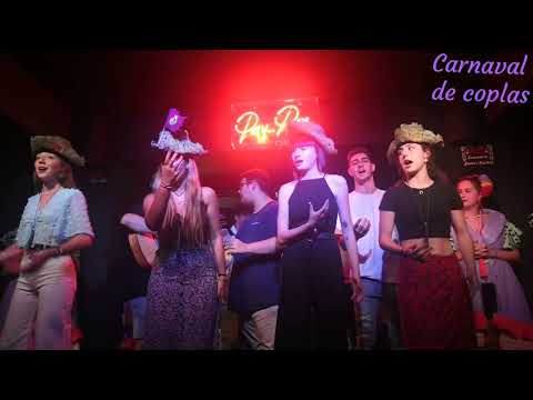 Pasodoble de la comparsa juvenil a los pies de la caleta