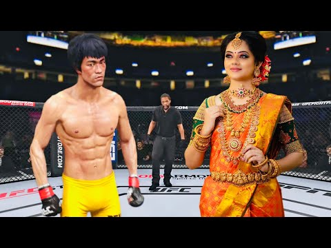 PS5 | Bruce Lee vs. Indian Model Chanda (EA Sports UFC 4)🥊