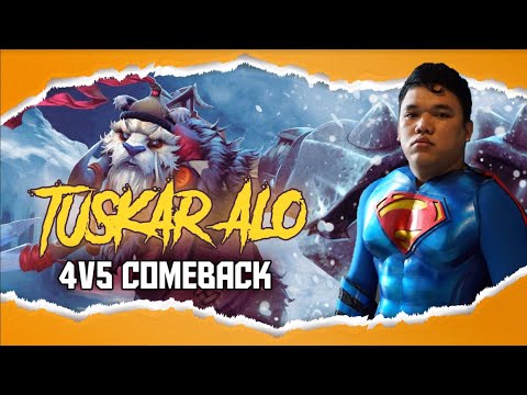 How dare you pick tinker against the tusk king? | 4v5 Pub Game