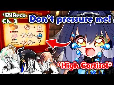 [3 POVs] They Pressured Kronii Until She Cried Over This Puzzle #EnrecoClips