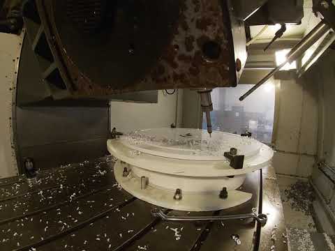 HAAS VR-8 5-Axis Time Lapse