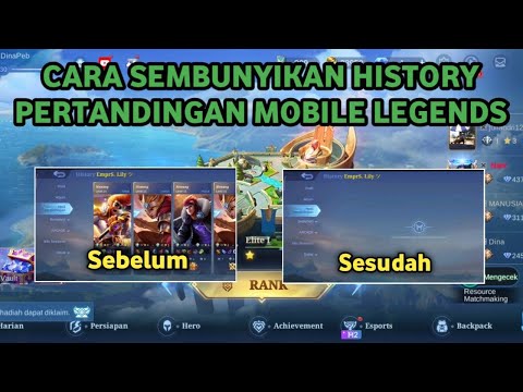 Cara Menyembunyikan Hasil Pertandingan Ml 2020