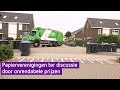 Al jaren halen verenigingen oud papier op, maar de Avri wil dat anders