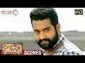 Jr NTR Stylish Fight NTR Powerful Dialogues Janatha Garage Telugu Movie Scenes Mohanlal