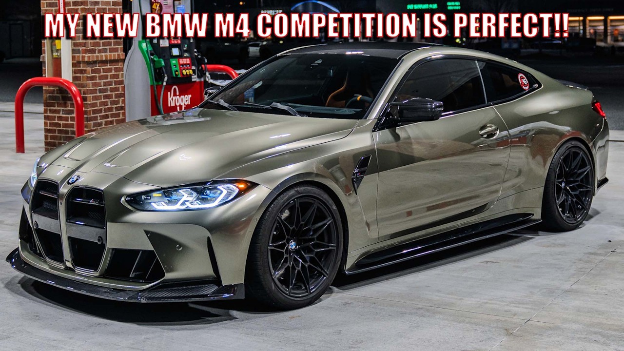 TAKING DELIVERY OF MY NEW BMW M4 COMPETITION!!