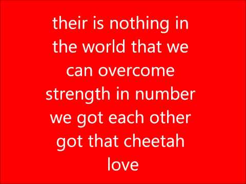cheetah love lyrics