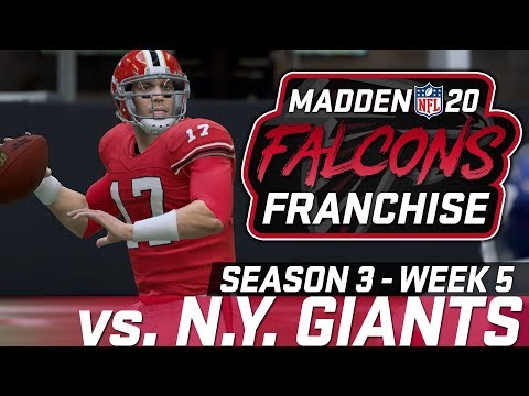 TYING ROOKIE RECORDS & A SUPERSTAR INJURED | Madden 20 Falcons Franchise S3 WK5 (Ep. 47)
