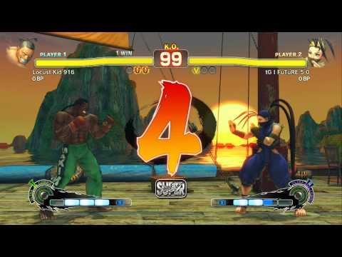 Super Street Fighter 4: Dee Jay Vs Ibuki