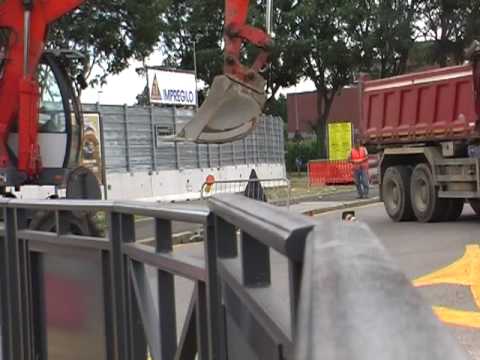 Tunnel di Monza (1) Lavori iniziali