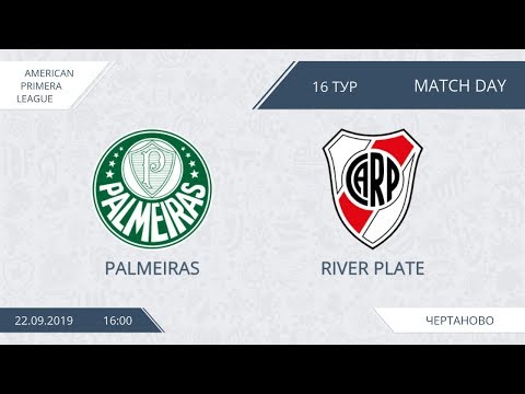 AFL19. America. Segunda. Day 16. River Plate - Palmeiras.